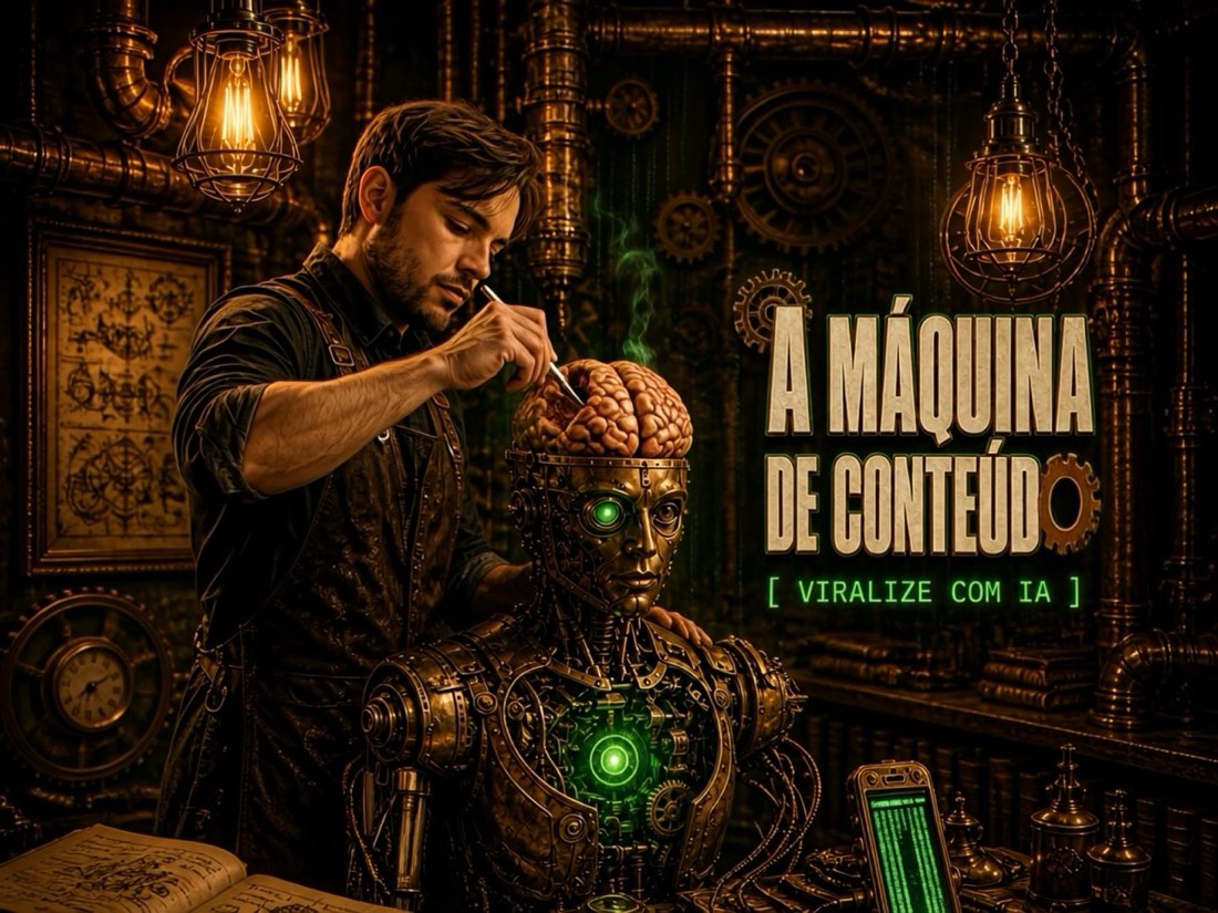 A Máquina de Conteúdo — Viralize com IA